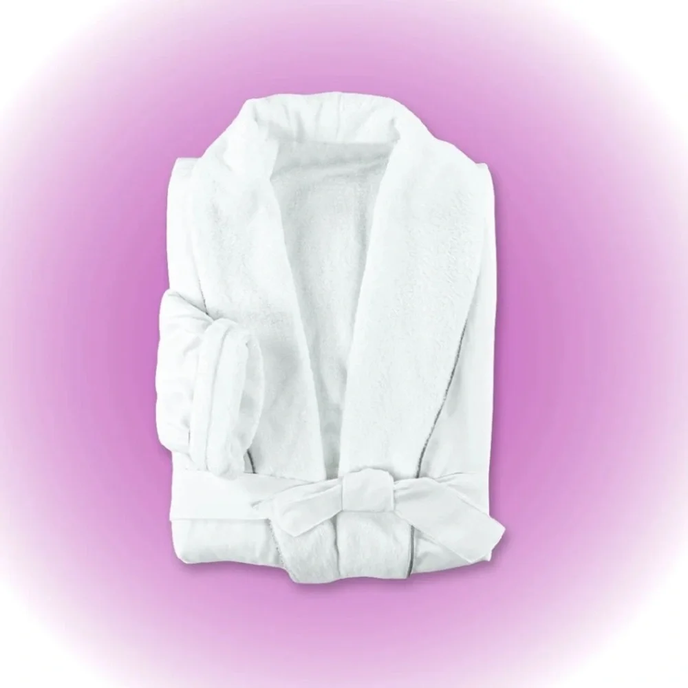 Fluffco Unisex Hotel Lounge Robe - Picture 4 of 5